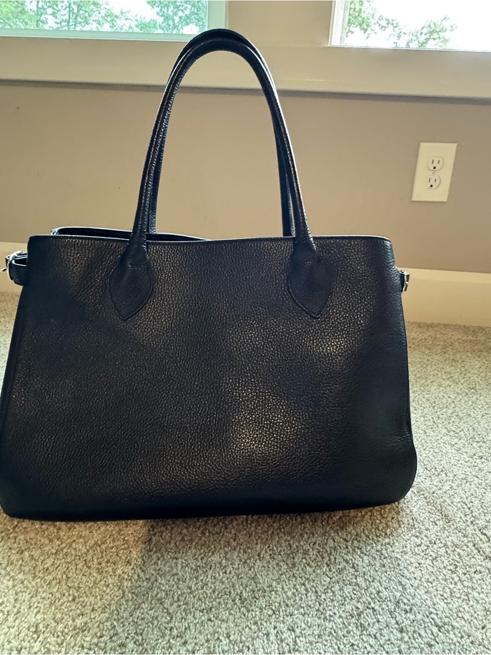 Reformation oversized Patrizia Bag black